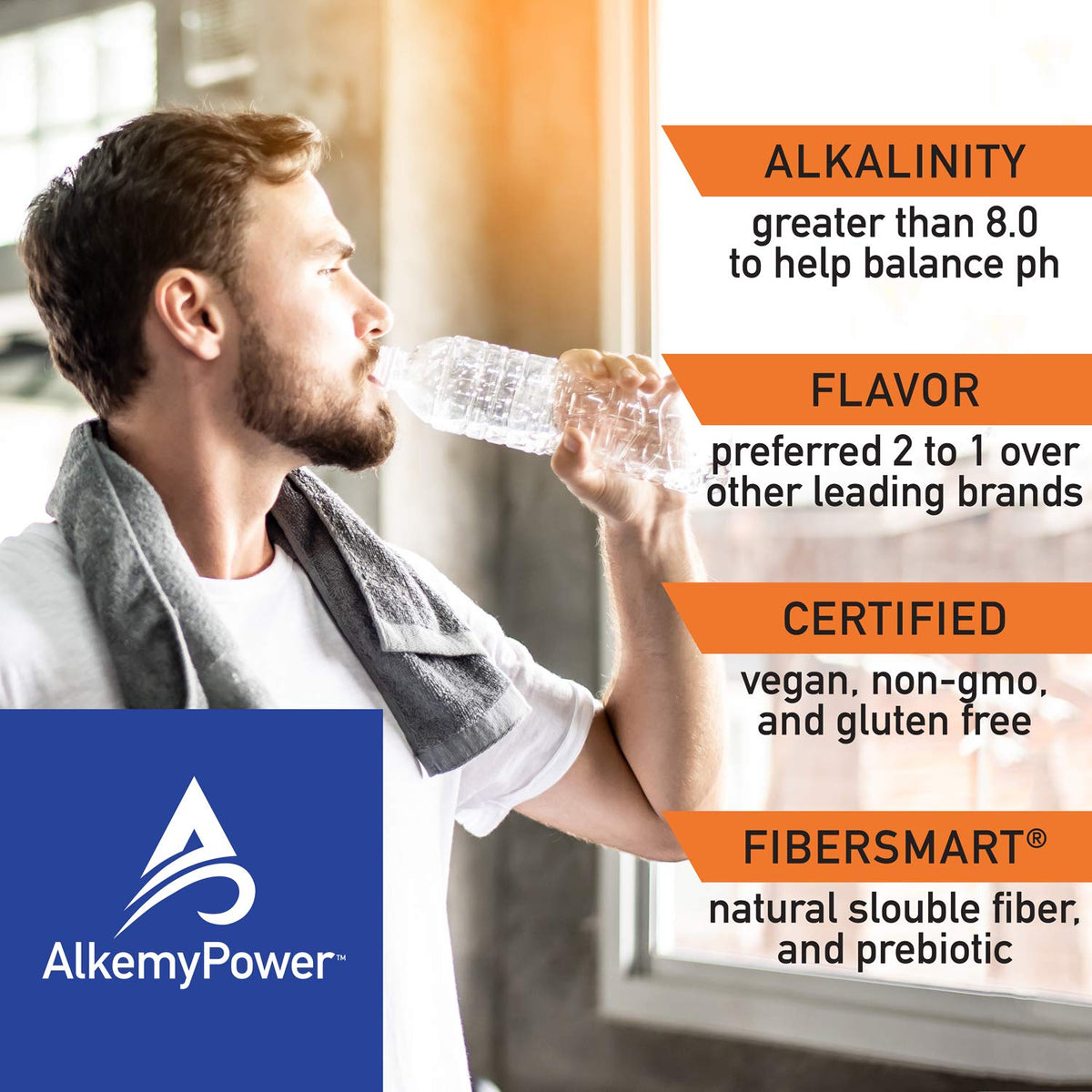 Vigour LLC AlkemyPower Hydration Electrolyte Powder - 30 Stick Packs - image 3