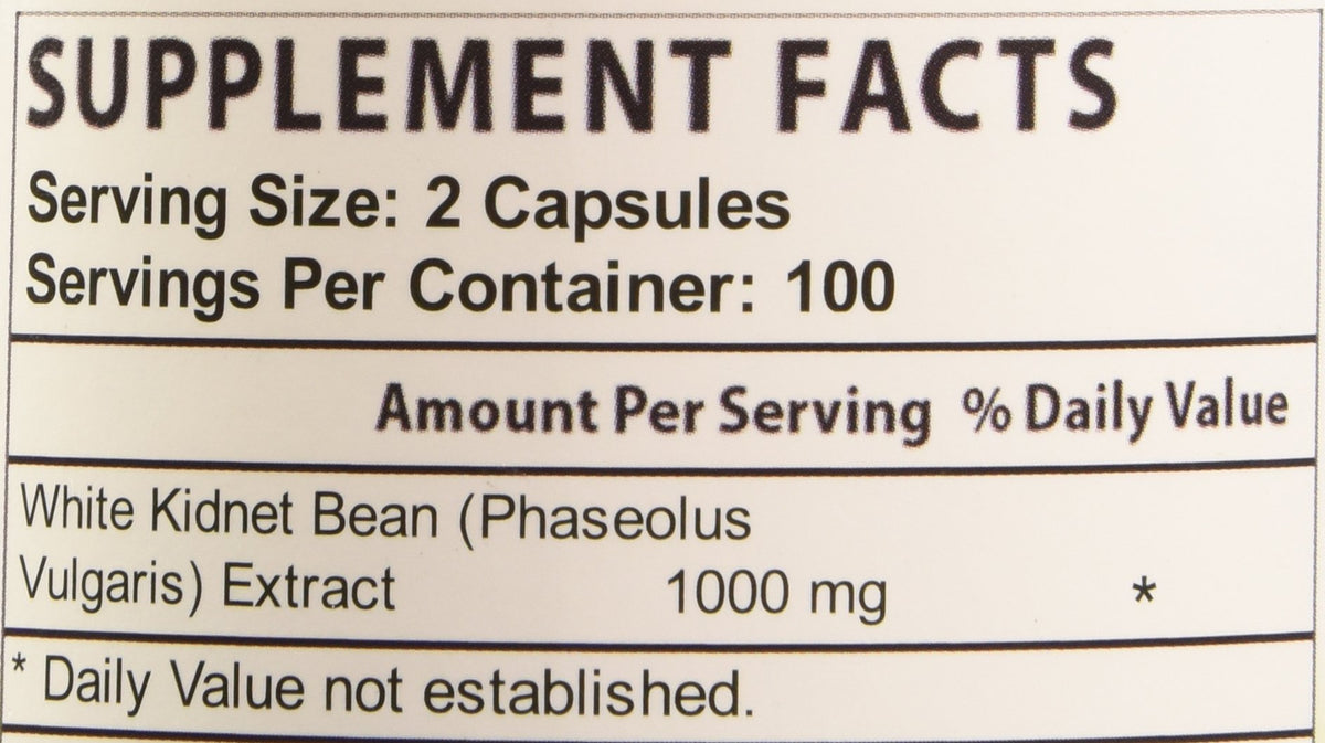 Biotech Nutritions White Kidney Bean Extract - 200 Capsules - image 3