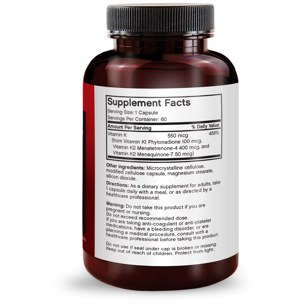 Futurebiotics Vitamin K Triple Play - 60 Capsules - image 2