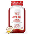 KEN Premium MCT Oil 3600mg Keto Supplement - 1 Softgels