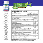 LEAN Nutraceuticals Testosterone Booster for Men - 180 Capsules - image 7