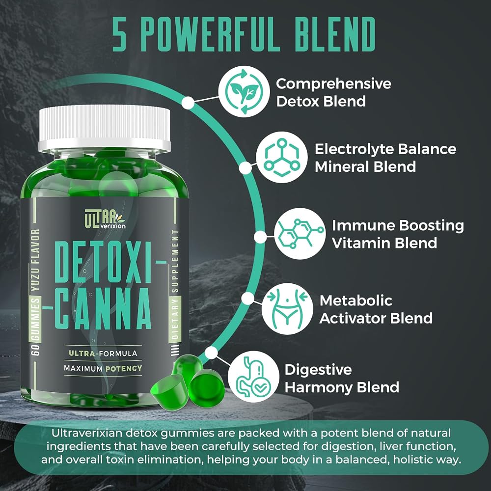 Ultraverixian Detox Cleanse Gummies - Liver