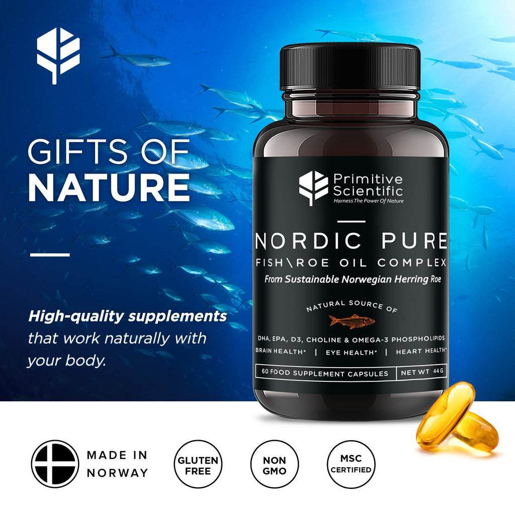 Primitive Scientific Nordic Pure Oil Complex - 60 Capsules - image 8