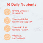 SmartyPants Kids Multivitamin Gummies with Omega 3 - 120 Ct - image 4