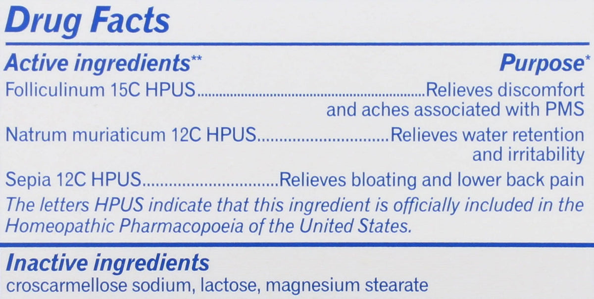 Boiron Cyclease PMS Tablets - 60 Count - image 3