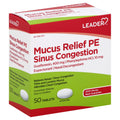 Rosemeek Mucus Relief PE Sinus Congestion Expectorant - 50 Tablets