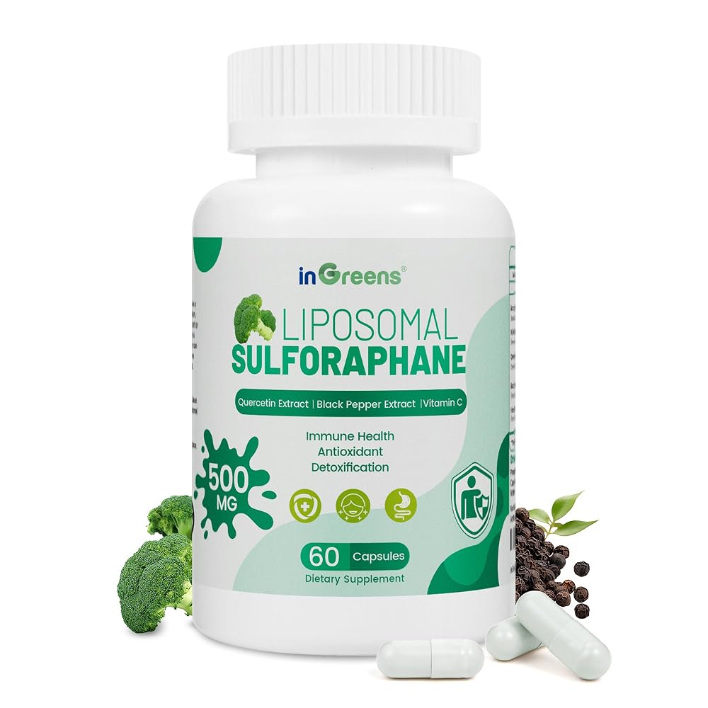 inGreens Liposomal Sulforaphane Supplement from Broccoli Extract