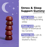 RESCUE Bach Plus Sleep & Stress Support Gummies