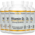 California Gold Nutrition Vitamin D3 5000 IU - 360 Softgels