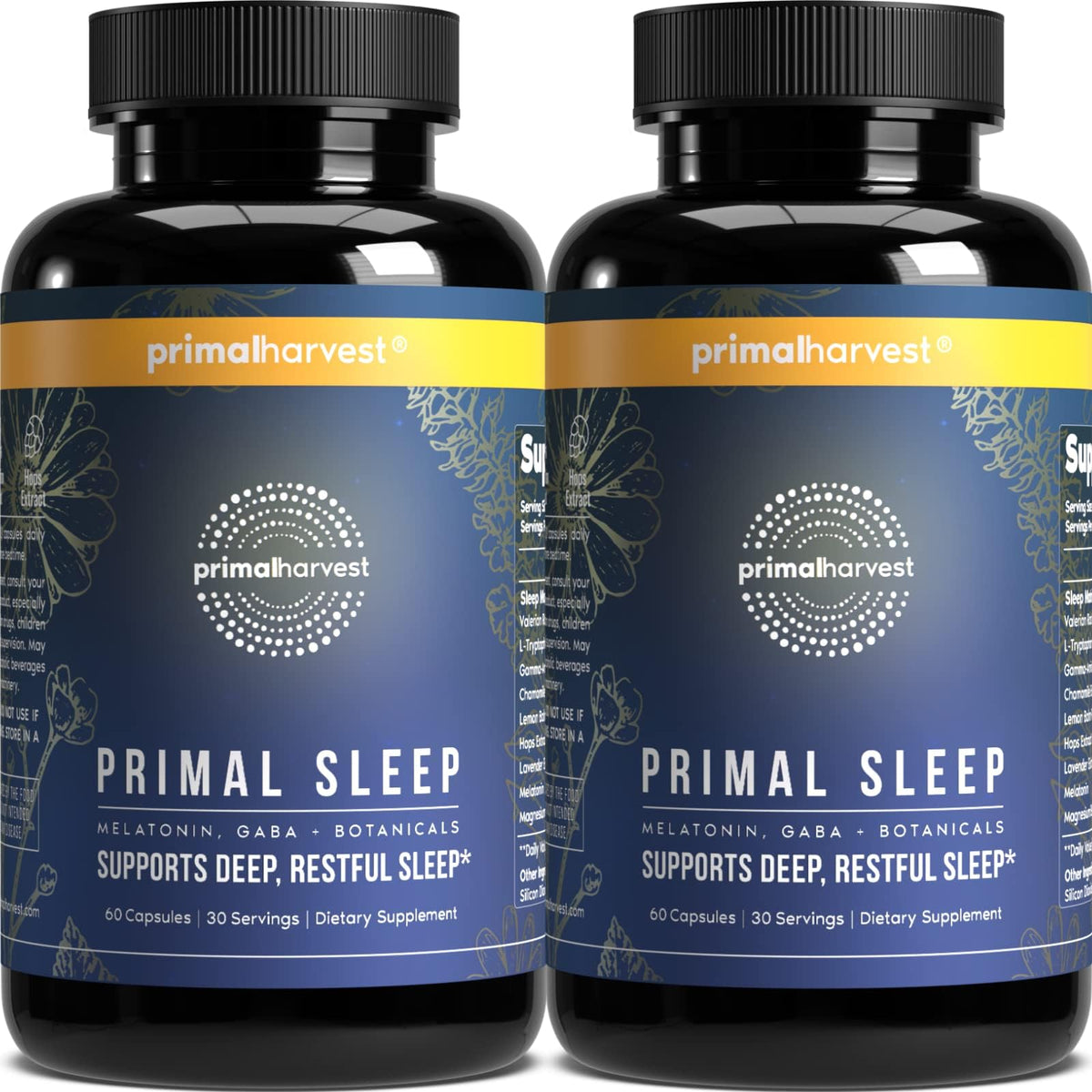 Primal Harvest Primal Sleep Support Supplement with Valerian Root