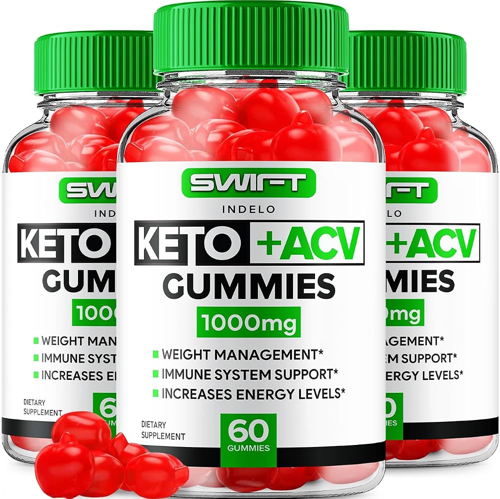 Indelo Swift Keto ACV Gummies - 180 Gummies
