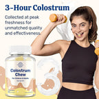 Lipmaxmall Bovine Colostrum Chews 60% IgG Immune Support - 60 Chews - image 4