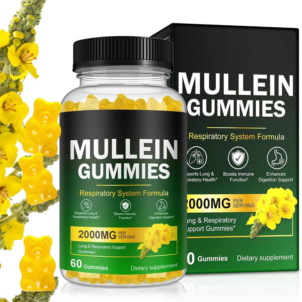 Ruduwu Mullein Gummies for Lung Detox