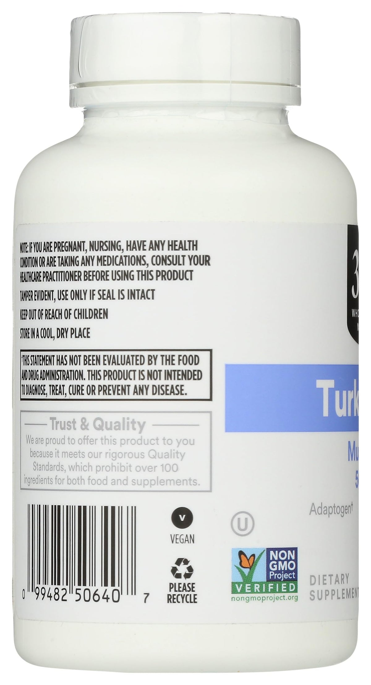 365 by Whole Foods Market Turkey Tail - 90 Capsules - image 4