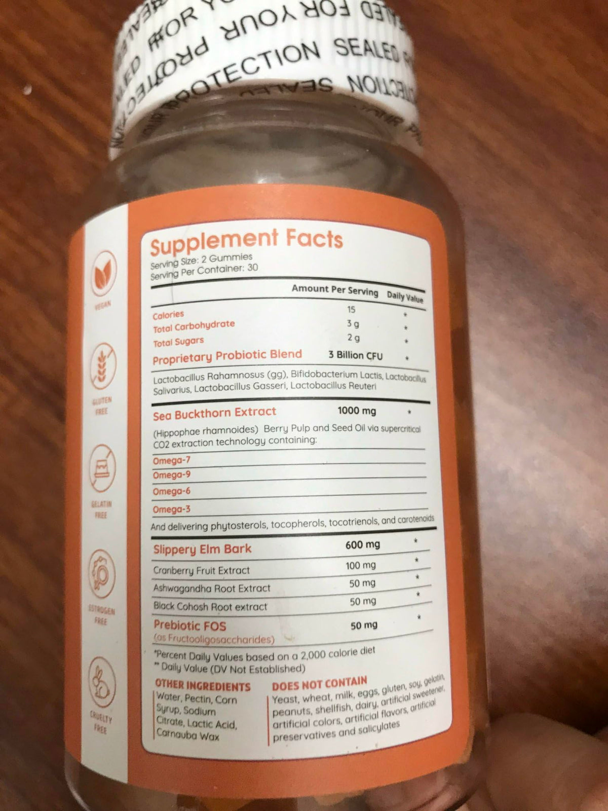 Muun Intimate Moisture Gummy with Sea Buckthorn - 60 Gummies - image 5