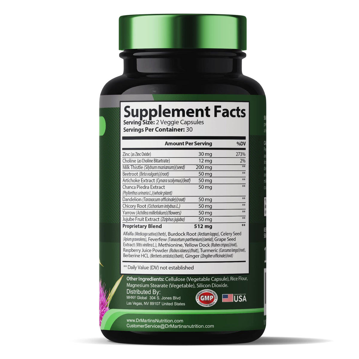 DR. MARTIN'S NUTRITION Liver Cleanse Detox & Repair Formula Supplement - image 9