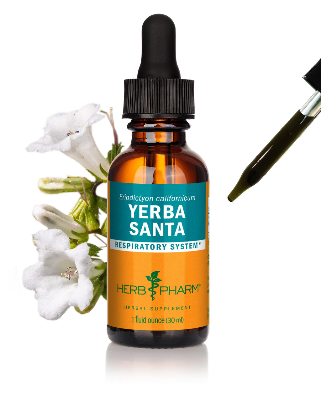 Herb Pharm Yerba Santa Liquid Extract for Respiratory Support - 1 Fl Oz