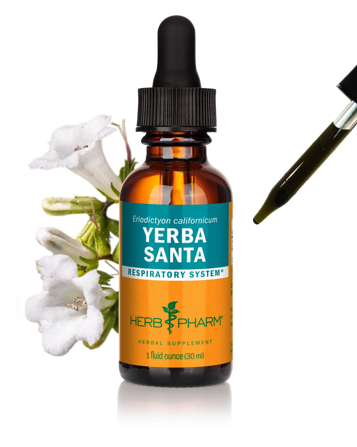 Herb Pharm Yerba Santa Liquid Extract for Respiratory Support - 1 Fl Oz