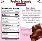 Elavi Protein Brownies - 10g Plant Protein & 10g Fiber - Vegan