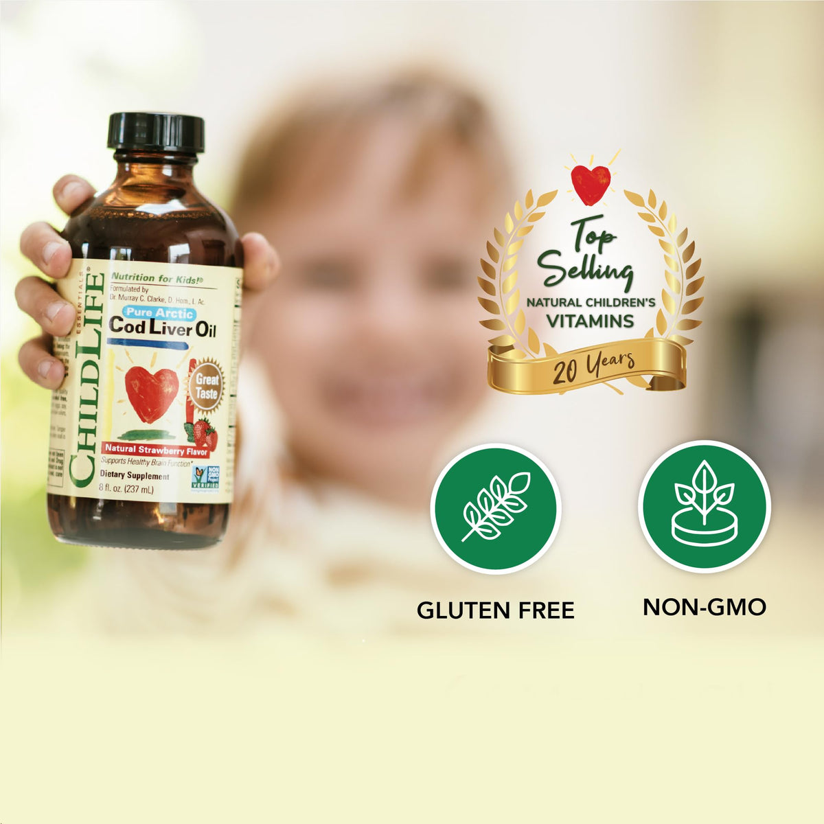ChildLife Essentials Cod Liver Oil for Kids, Strawberry - 8 fl oz - image 4