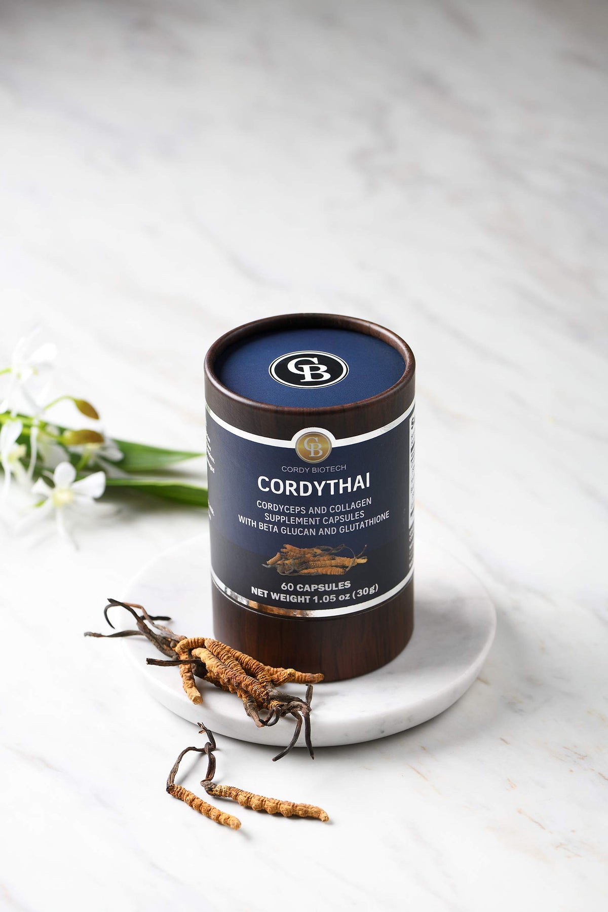 CORDYTHAI Cordyceps Extract and Collagen Supplement - 60 Capsules - image 3
