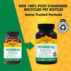 Country Life Vitamin D3 10,000 IU High Potency Non-Fish - 200 Softgels - image 2