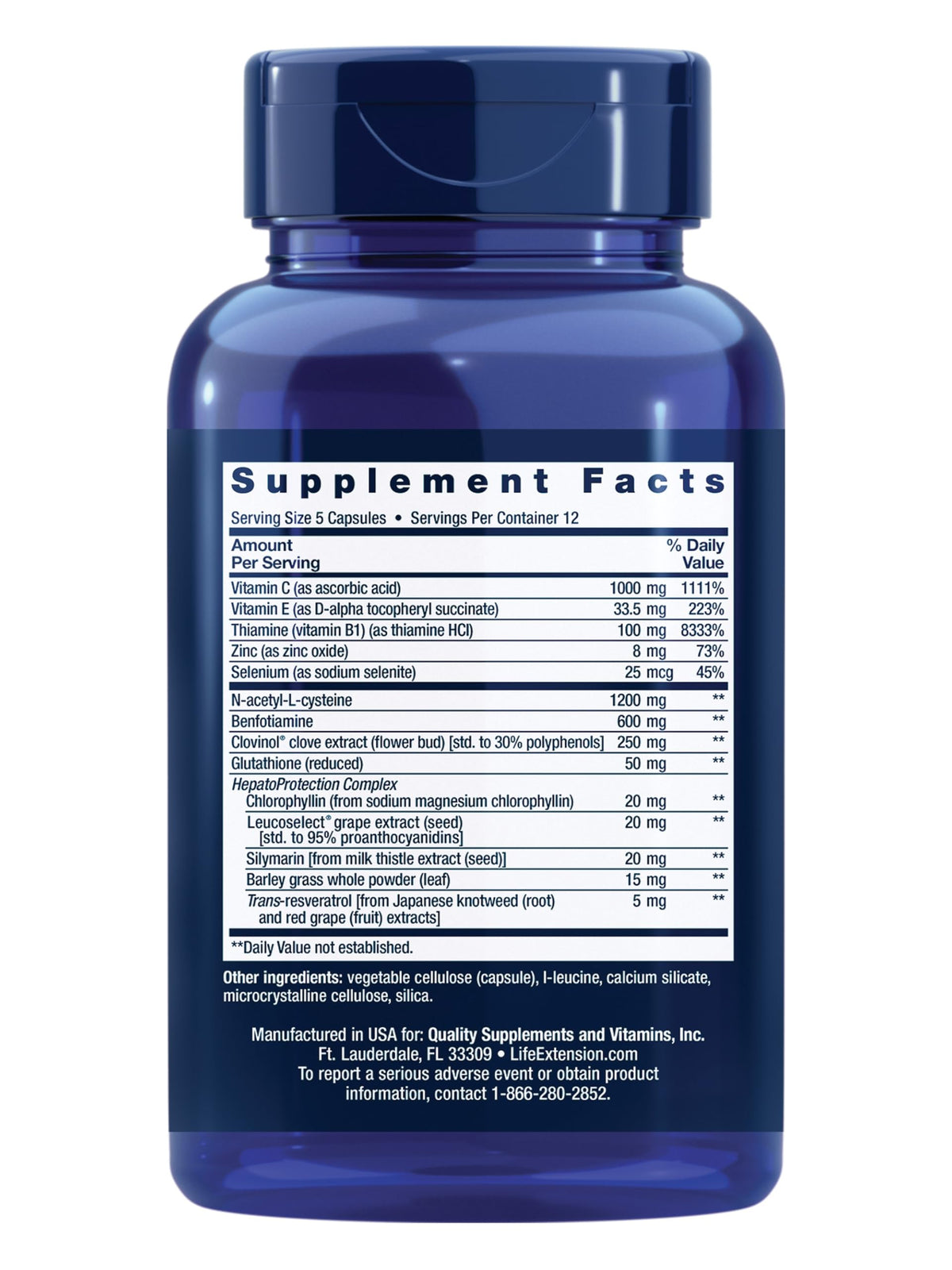 Life Extension Anti-Alcohol Complex - 60 Capsules - image 2