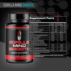 Gorilla Mind Smooth Nootropic Memory & Focus Formula - 90 Capsules - image 2
