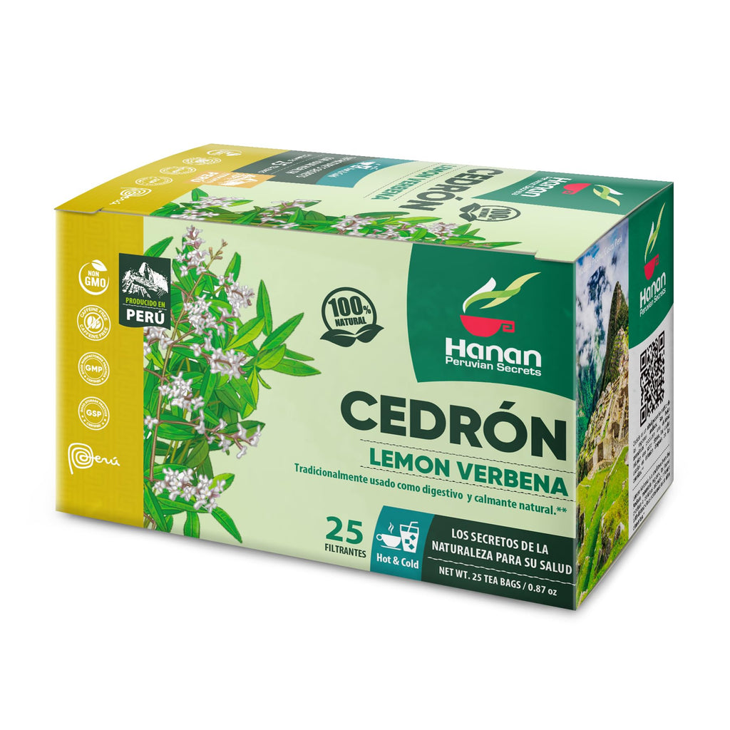 Hanan Peruvian Secrets Lemon Verbena Tea - 75 Teabags