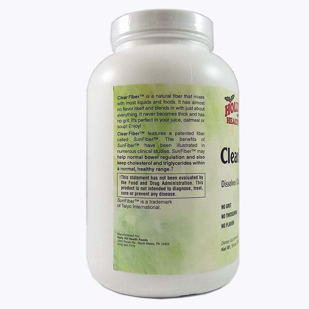 Holly Hill Health Foods Clear Fiber Powder - 10 Ounce - image 3