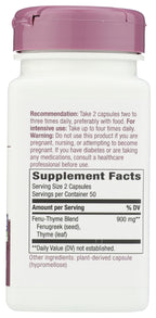 Nature's Way Fenu-Thyme Digestive Support - 100 Vegetarian Capsules - image 7