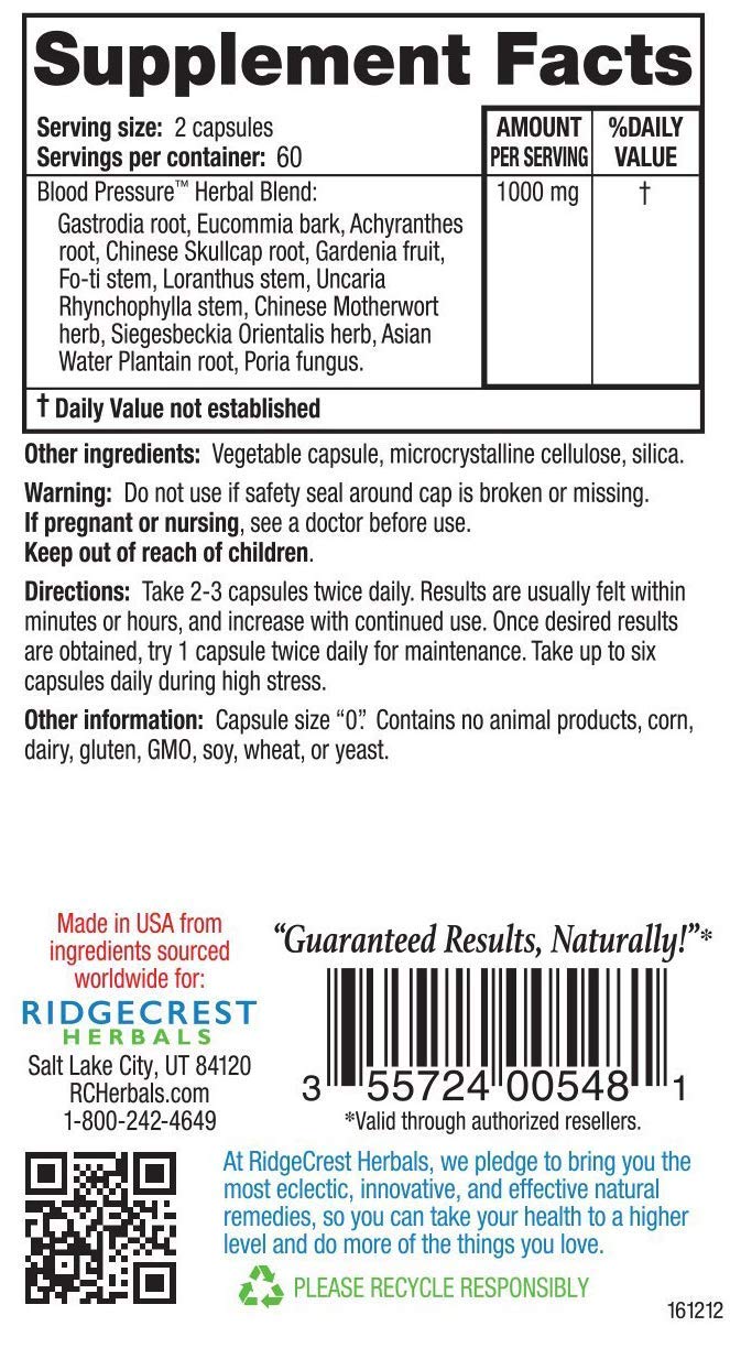 RidgeCrest Herbals ClearLungs Red Herbal Breathing Support - 120 Capsules - image 2
