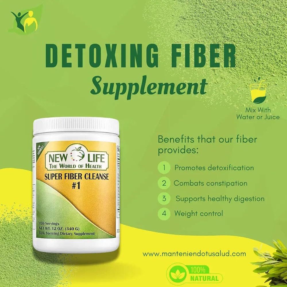 Manteniendo Tu Salud Super Fiber Cleanse Powder - 12 oz - image 4