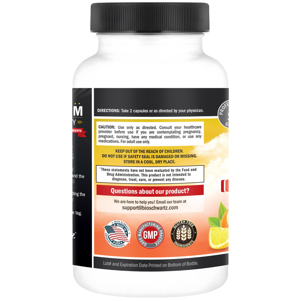 BioSchwartz Vitamin C Complex 1000mg - 120 Capsules - image 9