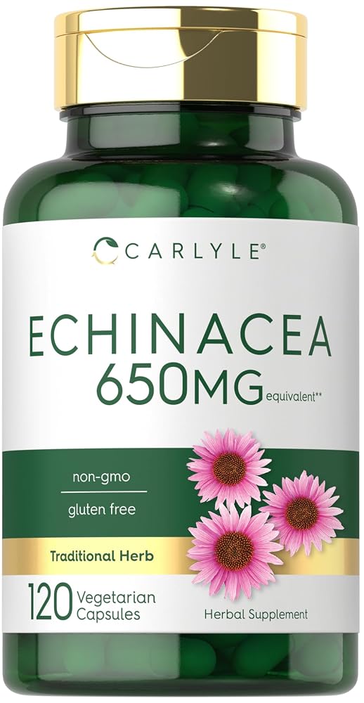 Carlyle Echinacea Capsules - 120 Vegetarian Capsules
