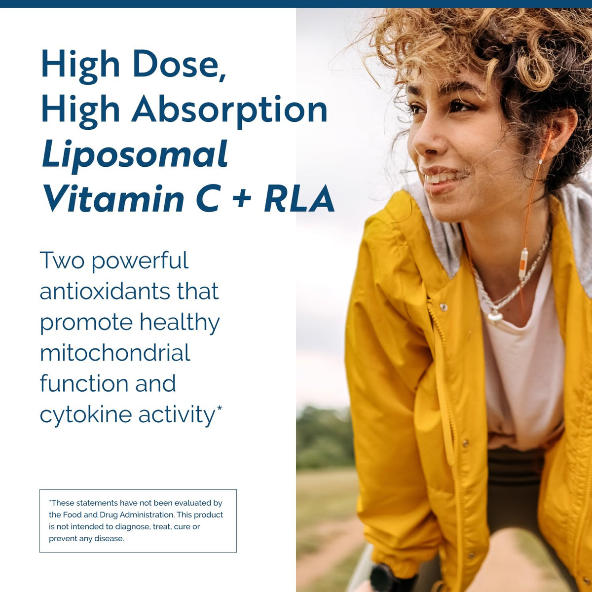 Researched Nutritionals C-RLA - Liposomal Vitamin C with R Lipoic
