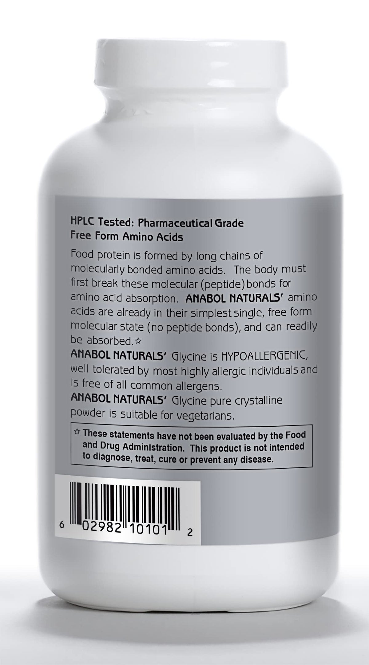 Anabol Naturals Glycine Pure Crystalline Powder - 500g - image 2