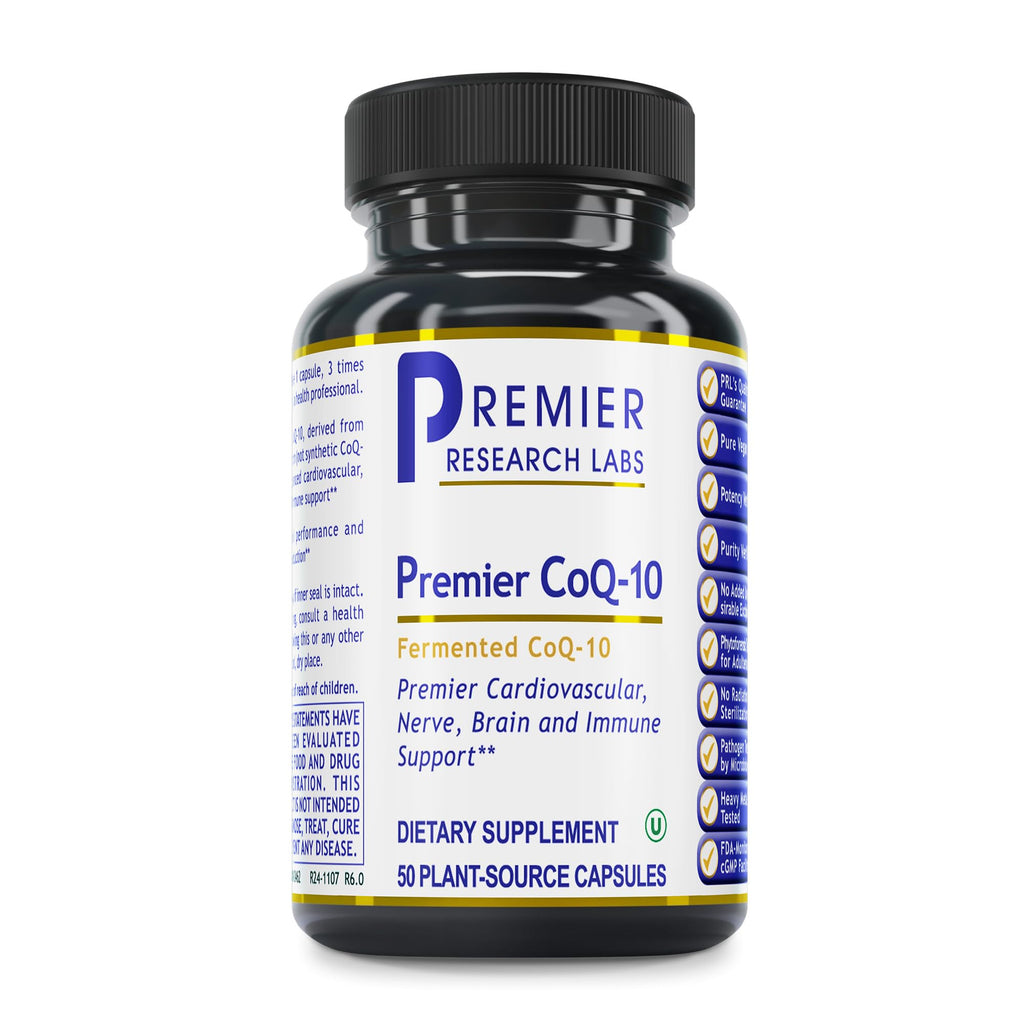 Quantum Nutrition Labs CoQ-10 Energy Support - 50 Vegetarian Capsules