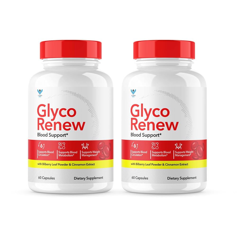 Vitamin Evo Glyco Renew Blood Support Supplement - 120 Capsules