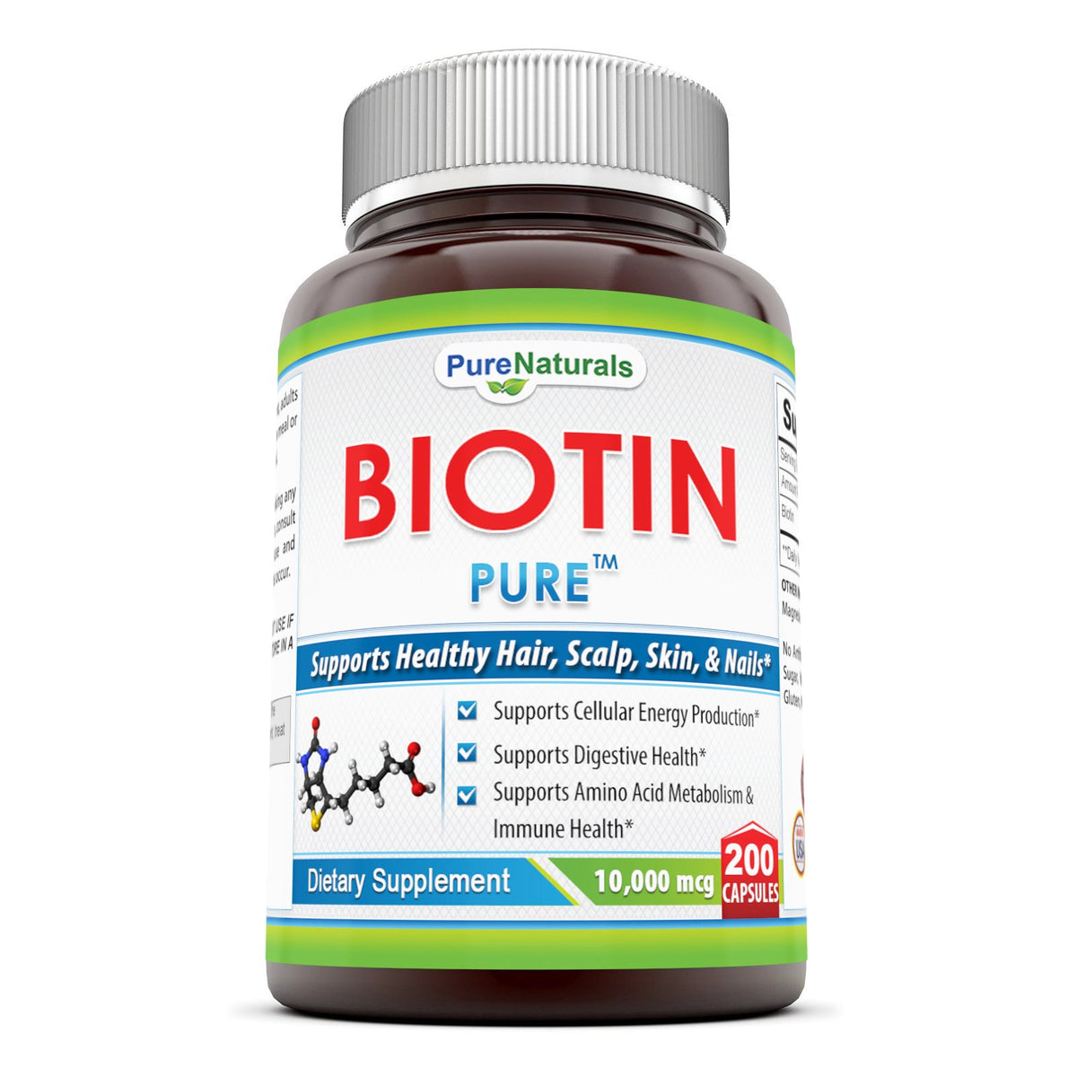 Pure Naturals Biotin Dietary Supplement - 10