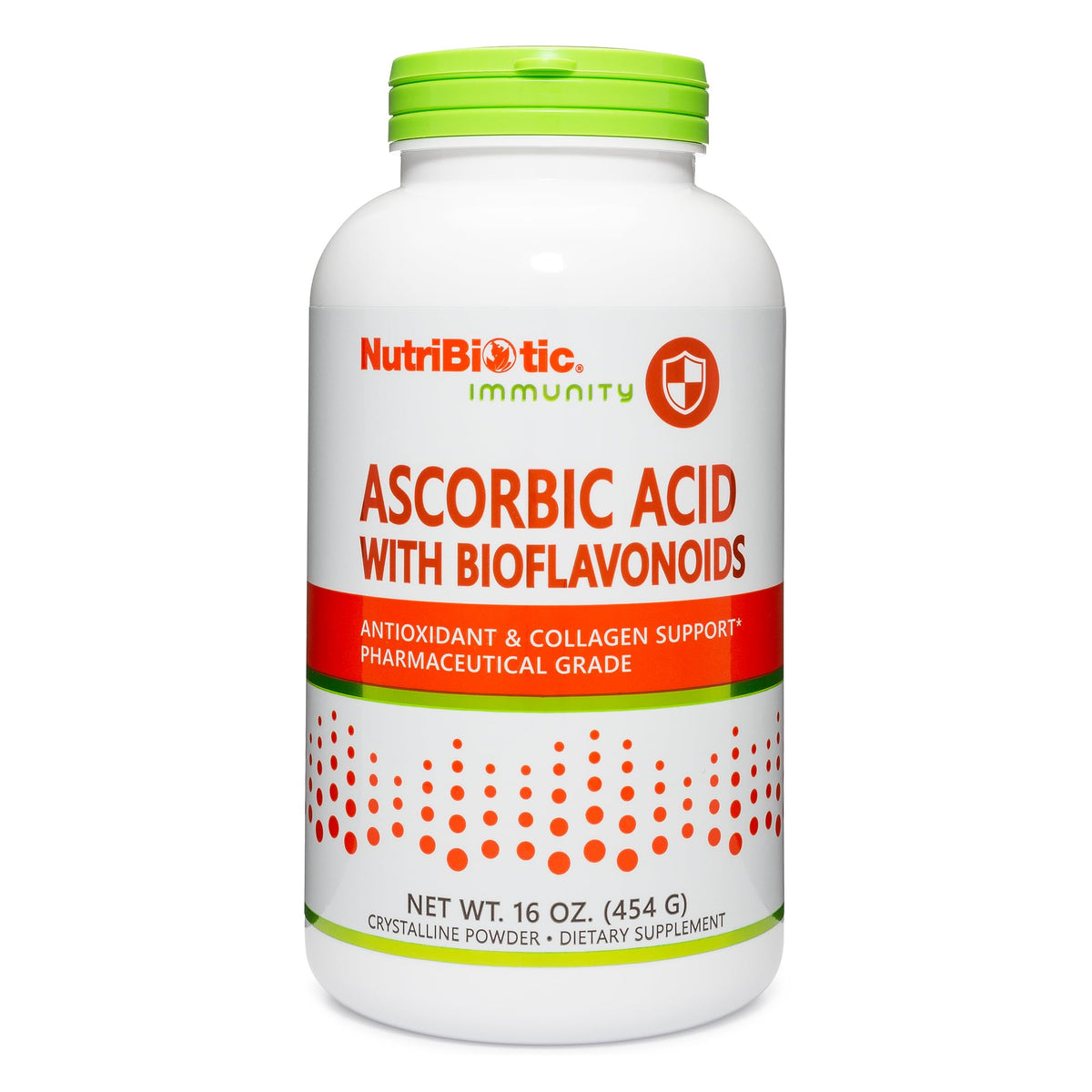NutriBiotic Ascorbic Acid with Bioflavonoids Powder - 16 oz