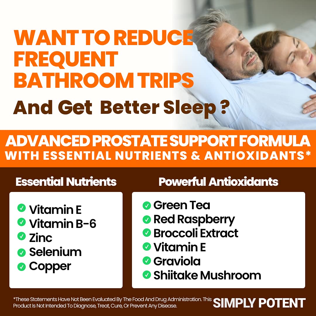 Simply Potent Saw Palmetto Prostate Health Support - 120 Capsules - image 5