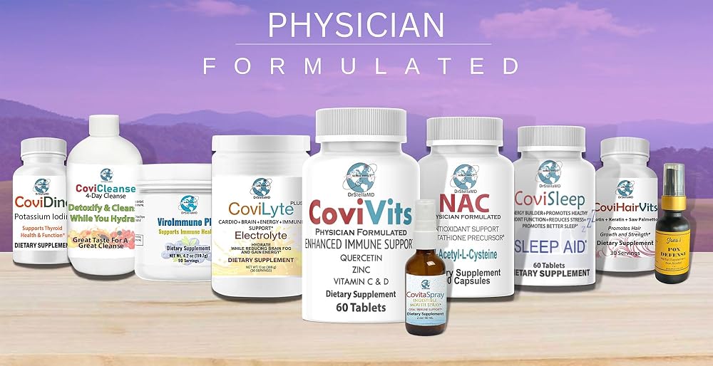 DrStellaMD CoviHairVits Hair Growth Supplement - 120 Capsules - image 3