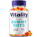 IDEAL PERFORMANCE Vitality Gummy Dots Hemp Gummies - 60 Gummies