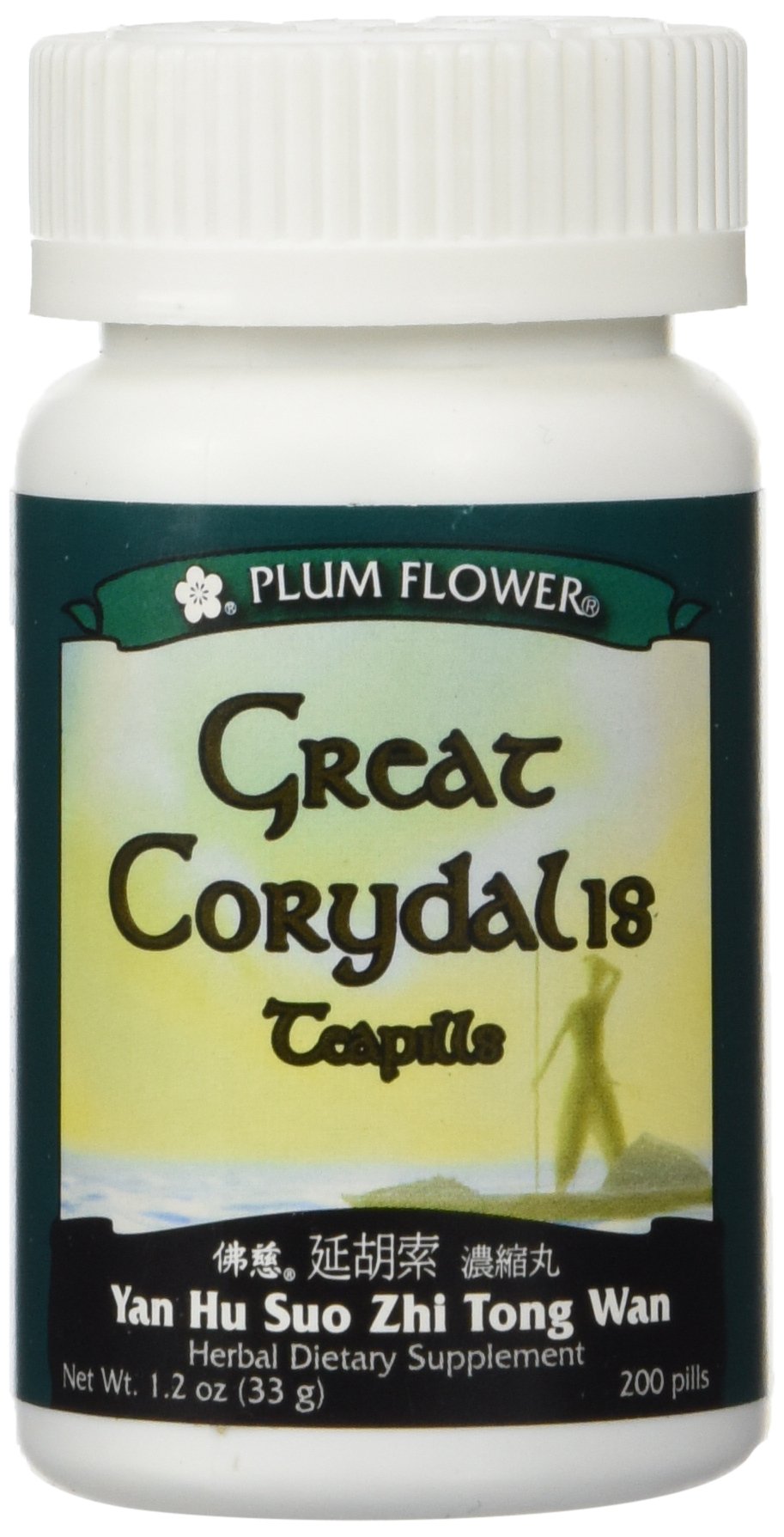 Plum Flower Great Corydalis Teapills - 200 Count
