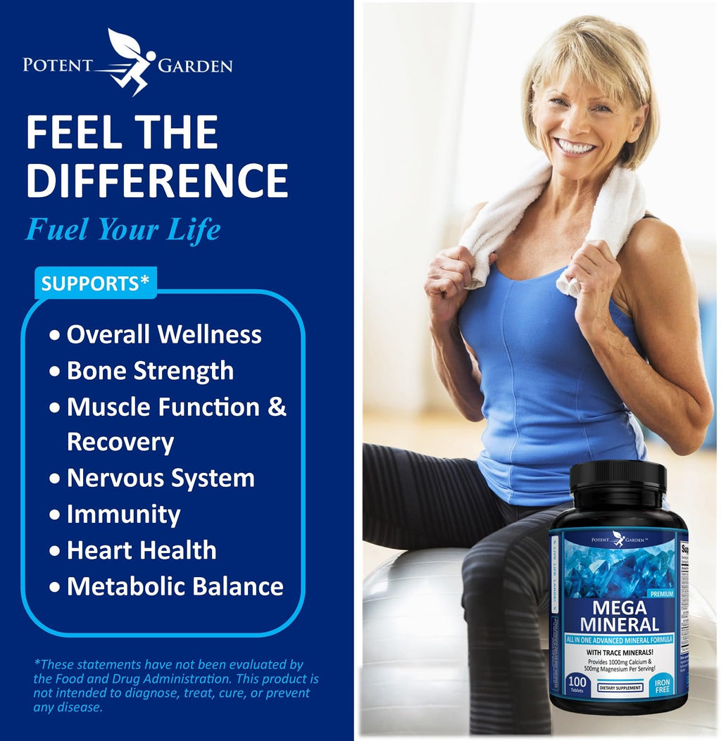 Potent Garden Mega Mineral Supplement - 100 Capsules - image 3