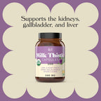Complete Natural Products Milk Thistle 500mg Capsules - 100 Count - image 3