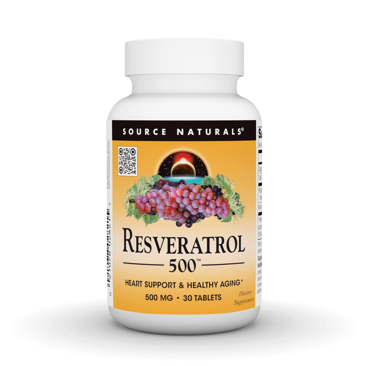 Source Naturals Resveratrol 500 mg - 30 Tablets