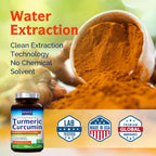 Innate Vitality Turmeric Curcumin 1800mg with Black Pepper - 90 Capsules - image 5