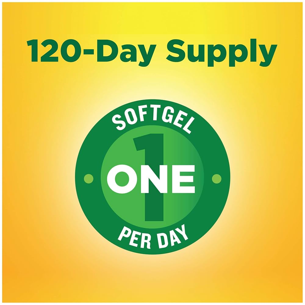Nature Made Burp-Less Fish Oil 1200 mg One Per Day - 120 Softgels - image 4